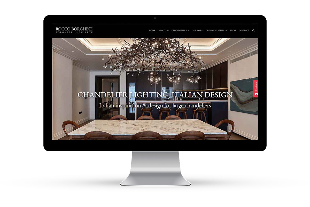 Website design example